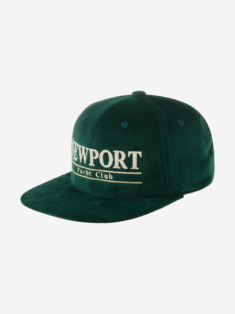 Бейсболка с прямым козырьком HOOD 100-TWC028-CA059-FR Newport (зеленый)