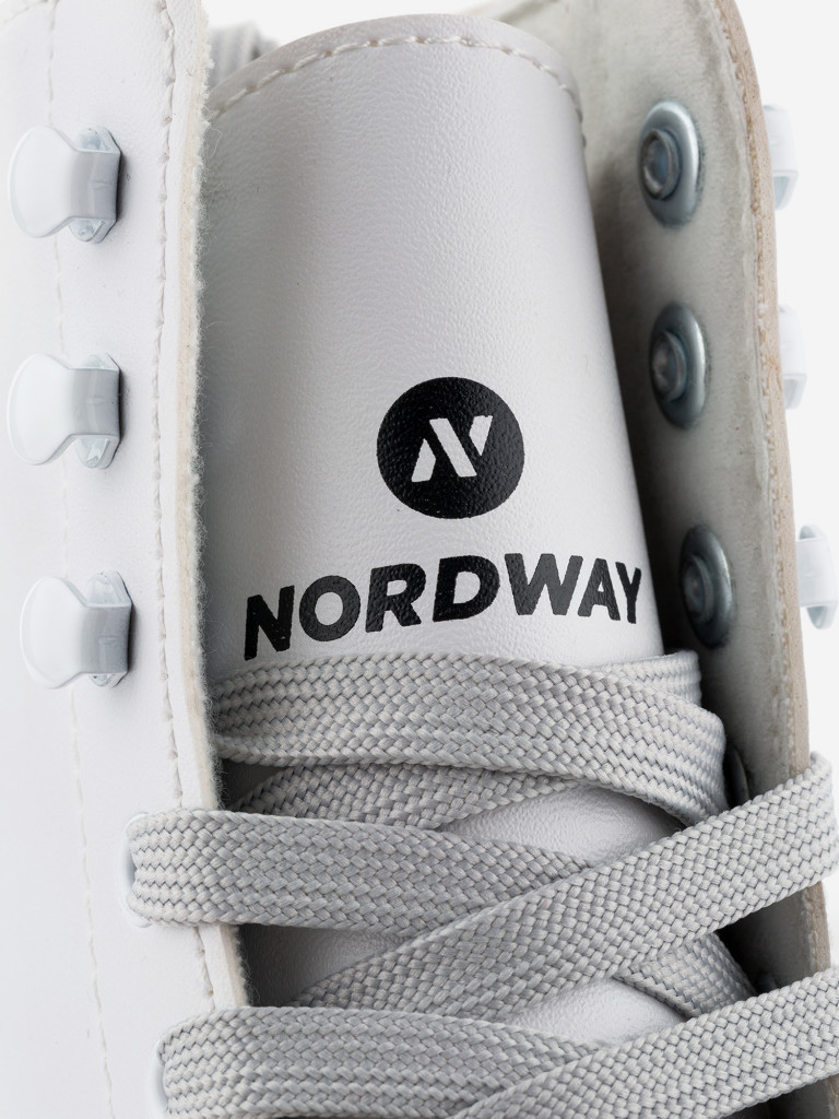 Коньки фигурные детские Nordway SOFIA WHITE JR, 2020-21