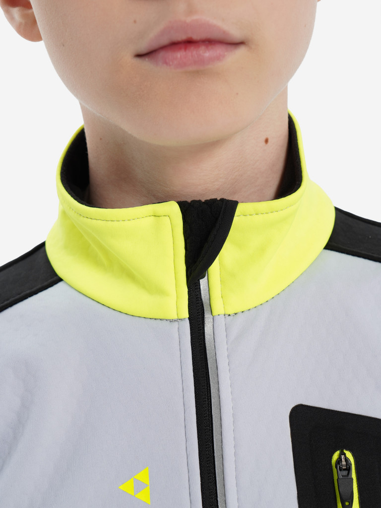 Куртка для беговых лыж для мальчиков Fischer