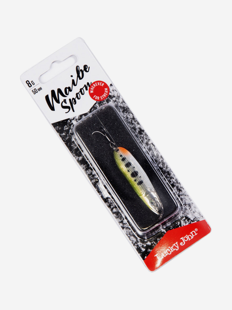 Блесна колеблющаяся Lucky John MAIBE SPOON, длина 50мм, вес 008.0г