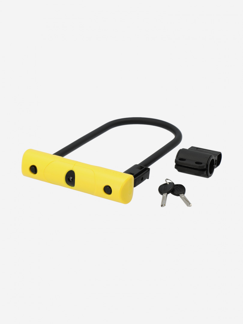 Замок велосипедный с ключами Abus 402170 HB230 YE SH34 Желтый 4399₽