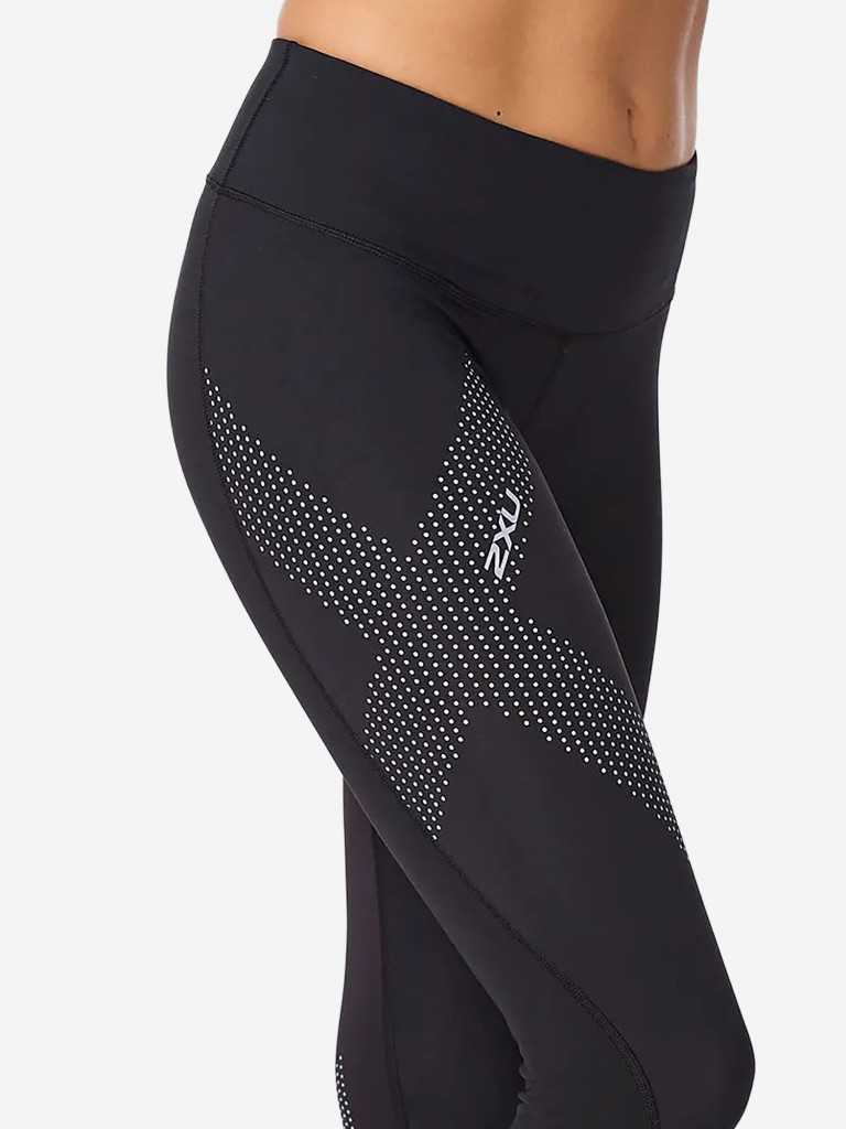 Компрессионные тайтсы 2XU Motion Mid-Rise Compression Tights Black