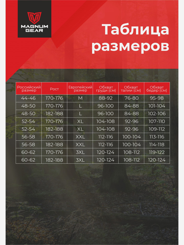Костюм MAGNUM GEAR TREK синий/графит