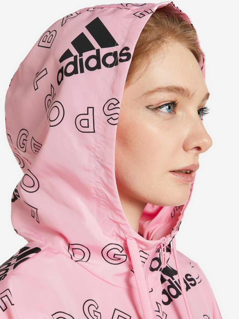 Ветровка женская Adidas Essentials Logo AOP