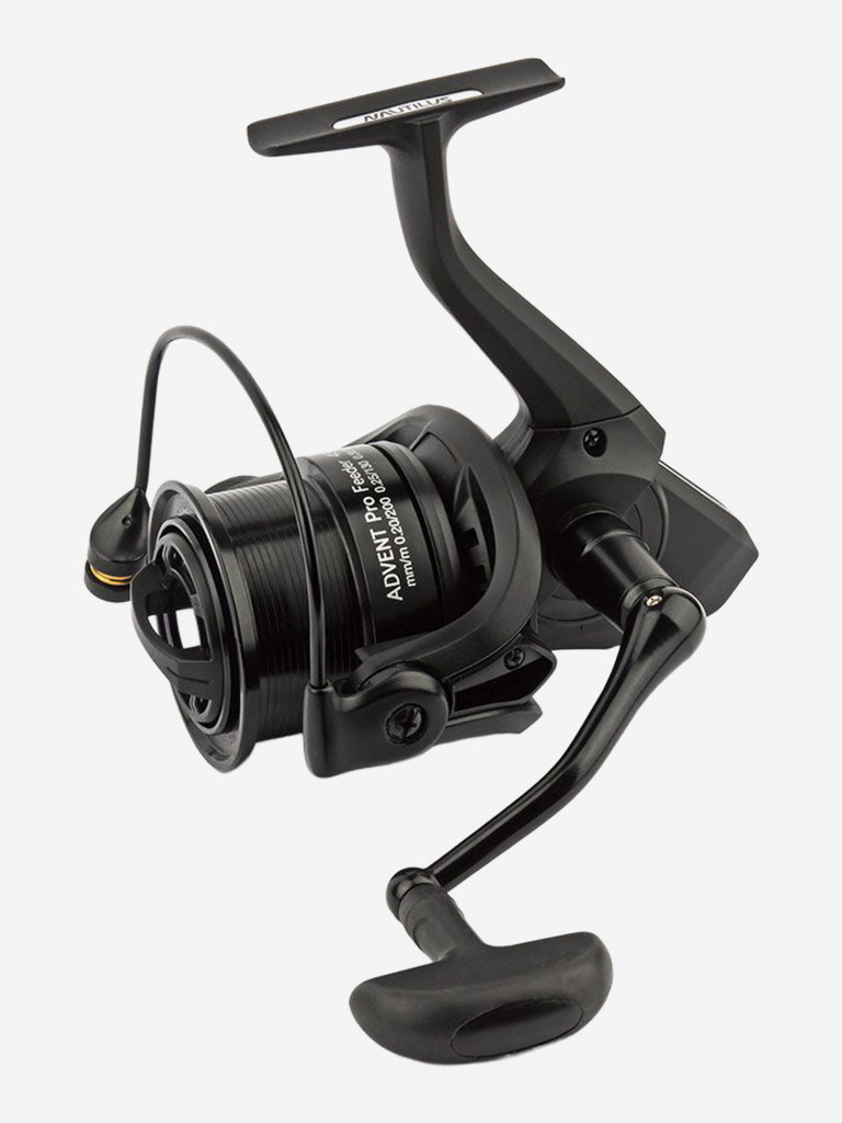Катушка для спиннинга Nautilus ADVENT PRO Feeder 5000S, катушка для удочки с передним фрикционом