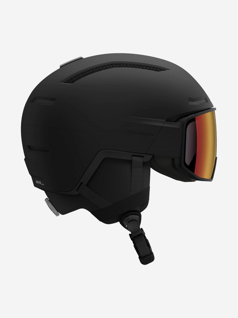 Горнолыжный шлем с визором Salomon Driver Pro Sigma Photo MIPS Черный Cat. 1-3