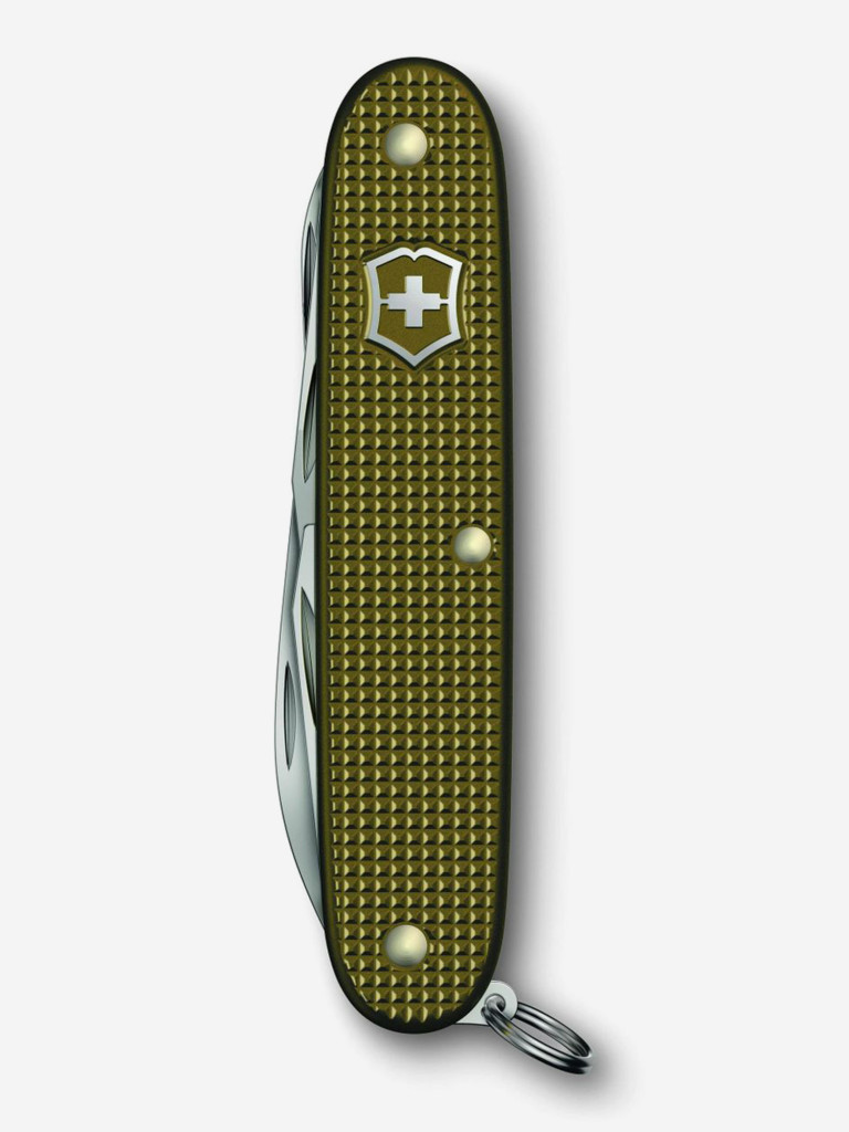 Складной нож Victorinox Pioneer X Alox LE 2024, функций: 9, 93мм, коричневый, коробка подарочная, 0.8231.l24
