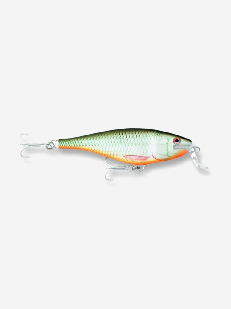 Воблер для рыбалки RAPALA Super Shad Rap 14, 14см, 45гр, цвет RFSH, плавающий