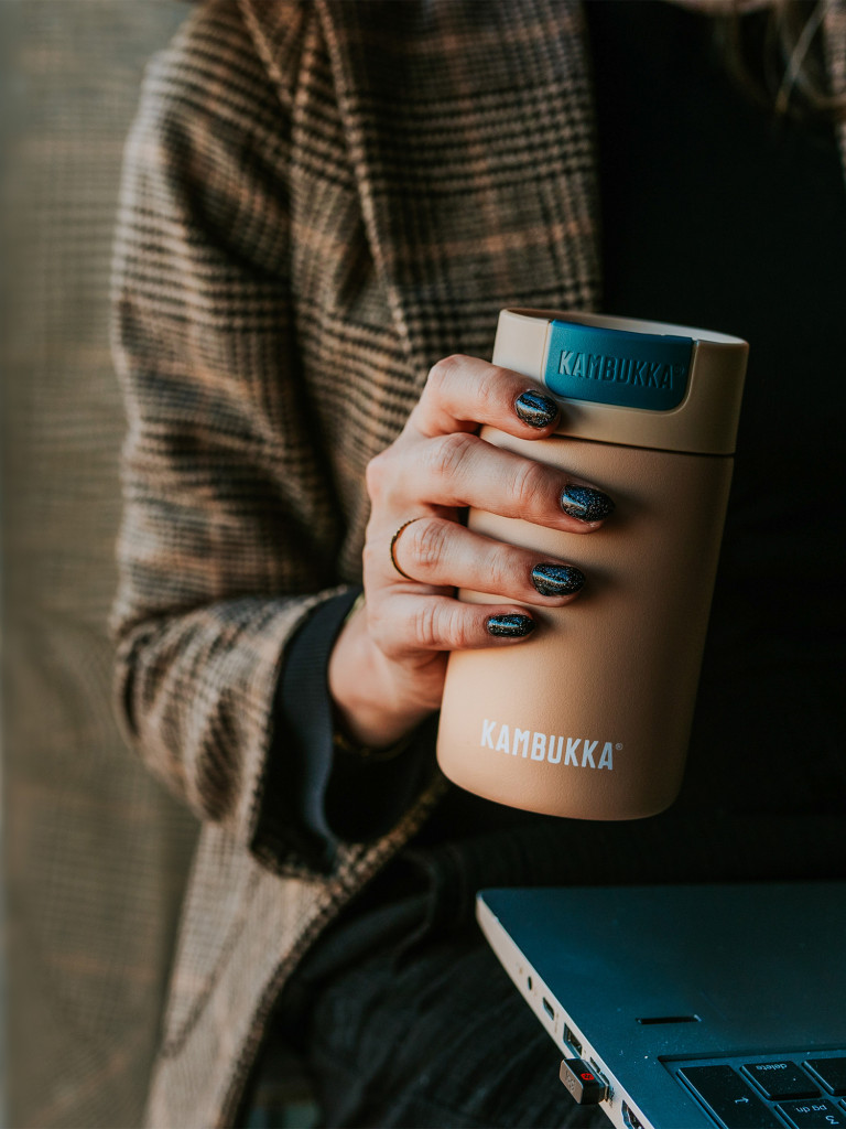 Термокружка Kambukka "Olympus" 300мл латте, 11-02019