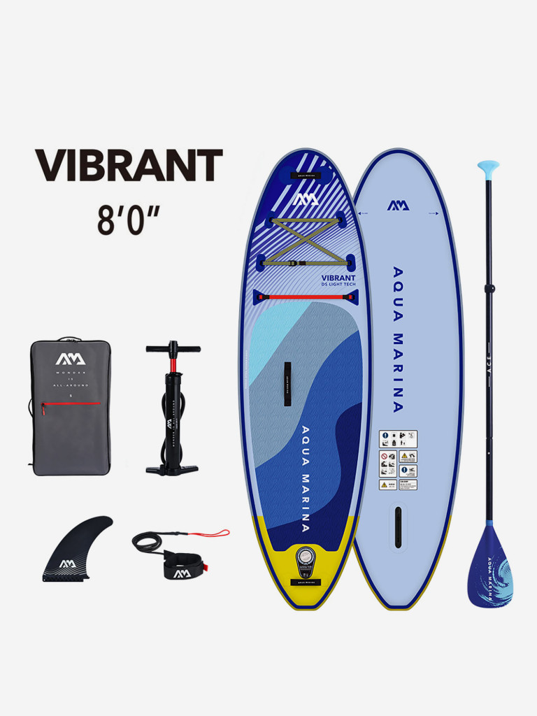 SUP-доска надувная с веслом для детей Aqua Marina Vibrant 8'0" S24