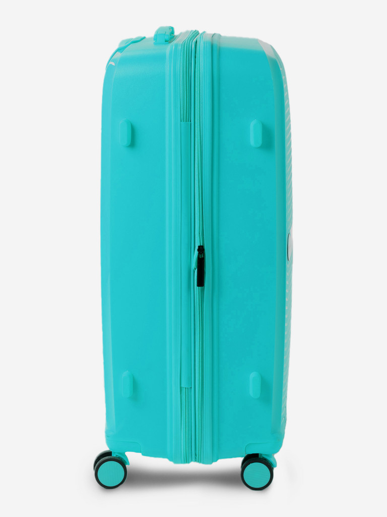 Чемодан на колесах L бирюзовый Feelway