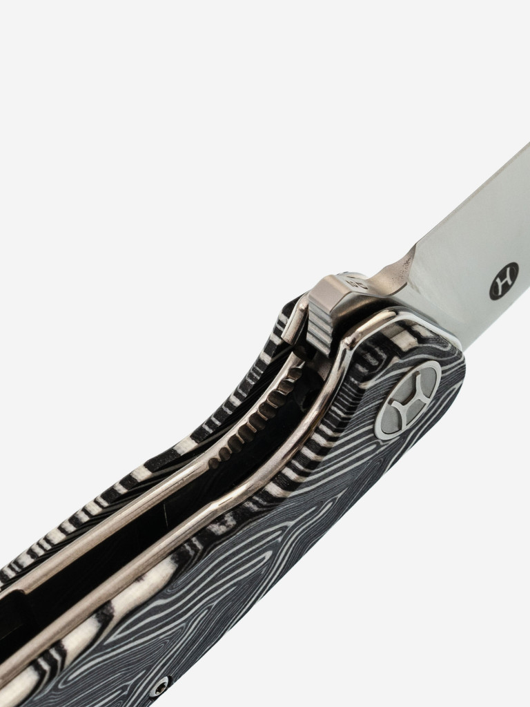 Складной нож Honor Ajax, сталь D2, рукоять Damascus G10
