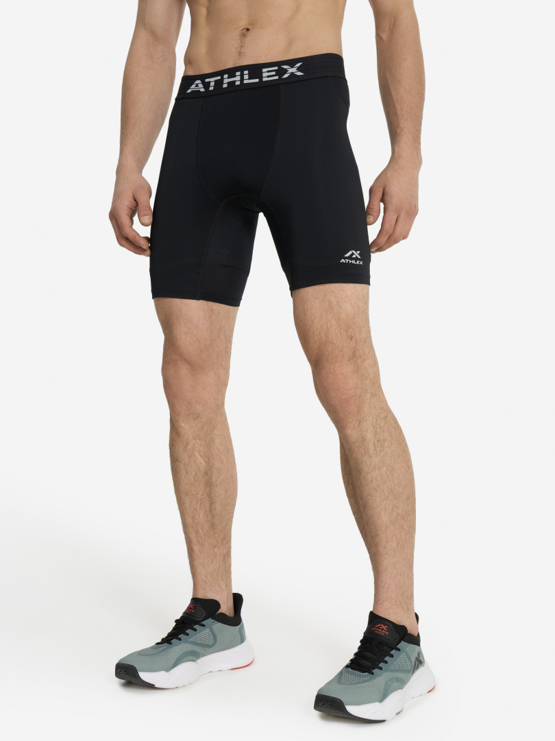 Шорты компрессионные мужские Athlex Черный 999₽