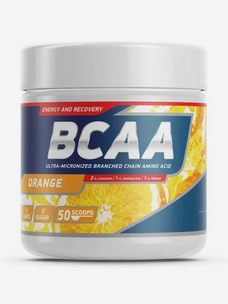 Аминокислоты BCAA 2:1:1 250 g Апельсин Geneticlab Nutrition