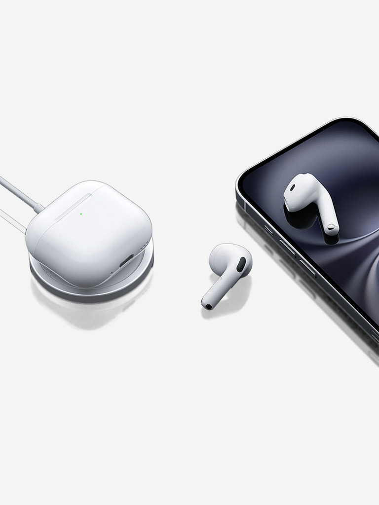 Беспроводные наушники с микрофоном Air Nova 2, TWS, bluetooth 5.4, 300 мАч, Qi