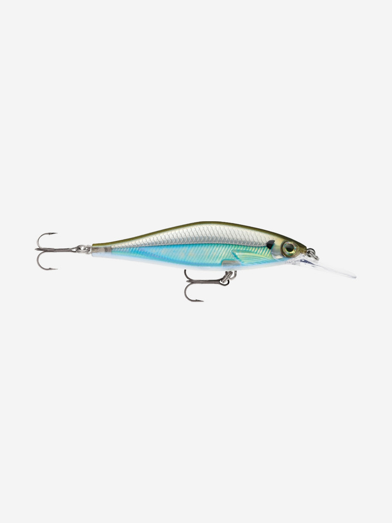 Воблер для рыбалки RAPALA Shadow Rap Shad Deep 09, 9см, 12гр, цвет MBS, медленно всплывающий