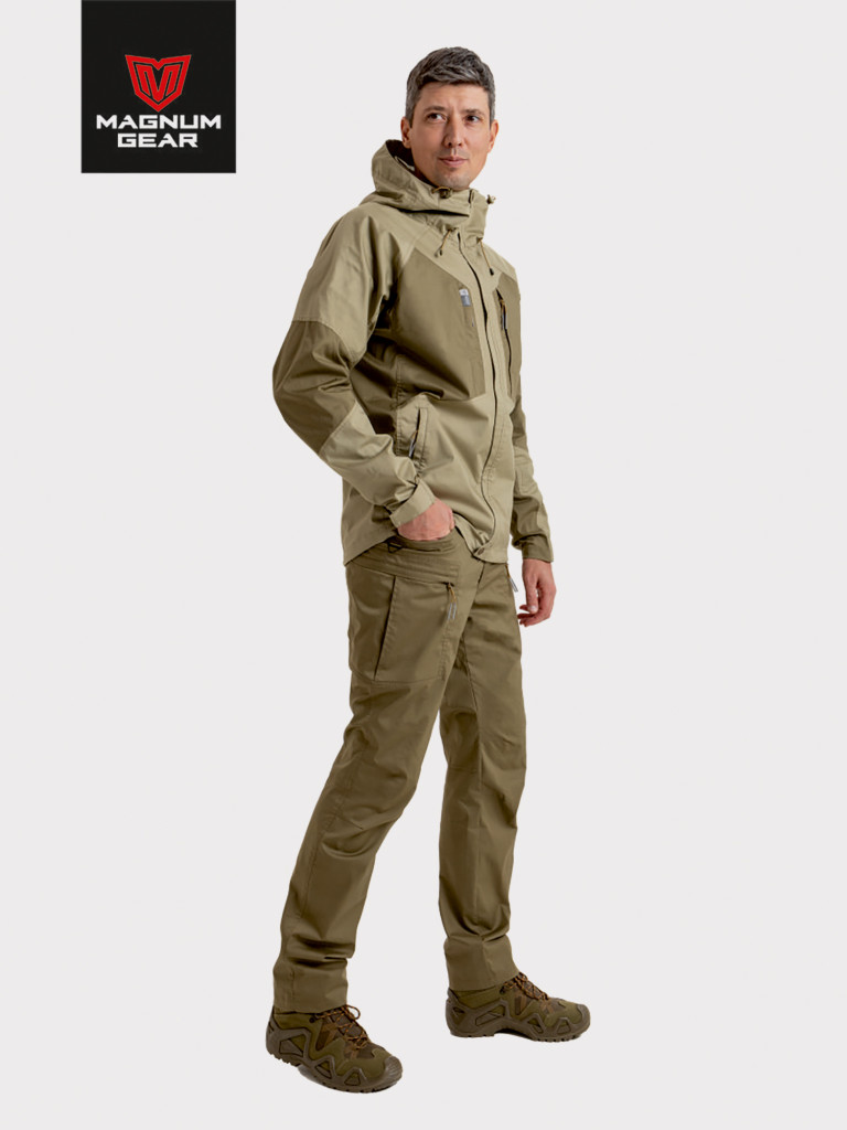 Костюм для рыбалки MAGNUM GEAR ATLAS PRO песочный