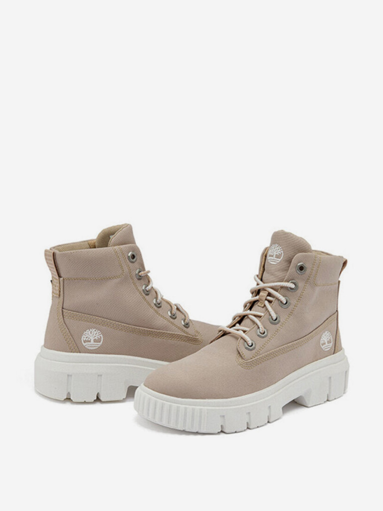 Ботинки Timberland Greyfield Light Beige Canvas