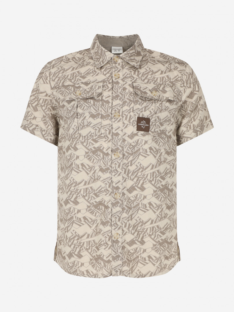 Рубашка с коротким рукавом мужская Cordillero Бежевый 4999₽