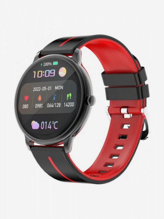 Умные часы CheckME Smart CMSKM60BR с шагомером, таймером, уровенем кислорода в крови