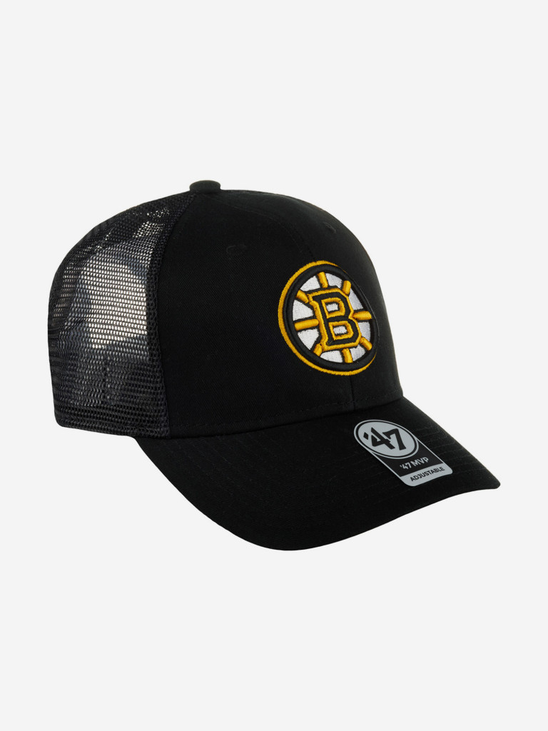 Бейсболка с сеточкой 47 BRAND H-BRANS01CTP-BKB Boston Bruins NHL (черный)  черный цвет — купить за 3990 руб., отзывы в интернет-магазине Спортмастер