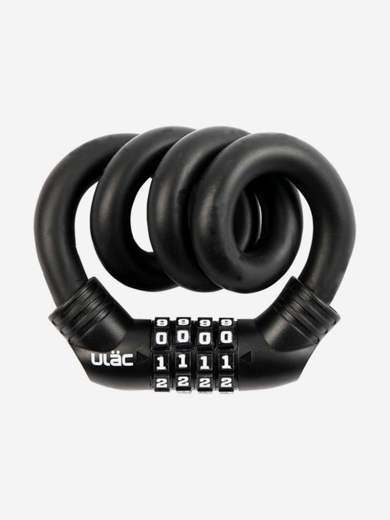 Велосипедный замок Ulac 1970 Memory Cable Lock Combo Black