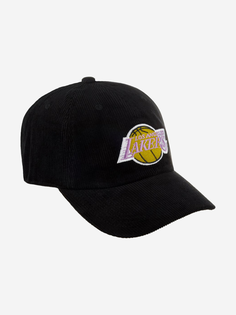 Бейсболка MITCHELL NESS HLUX4800-LALYYPPPBLCK Los Angeles Lakers NBA