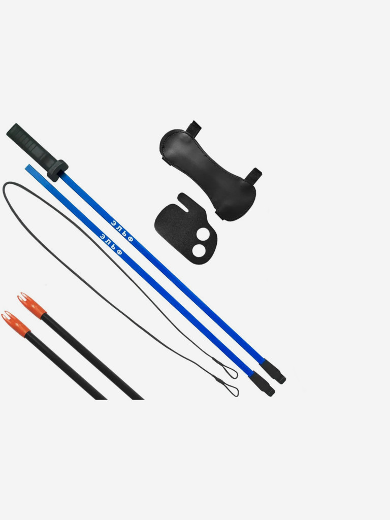 Лук детский классический Centershot Эльф синий (с комплектацией)