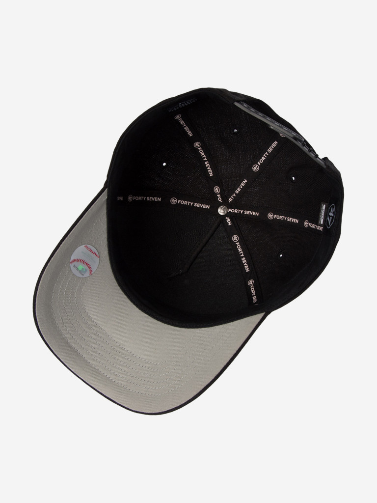 Бейсболка 47 BRAND B-MPDTP02WBP-BK Boston Red Sox MLB (черный)