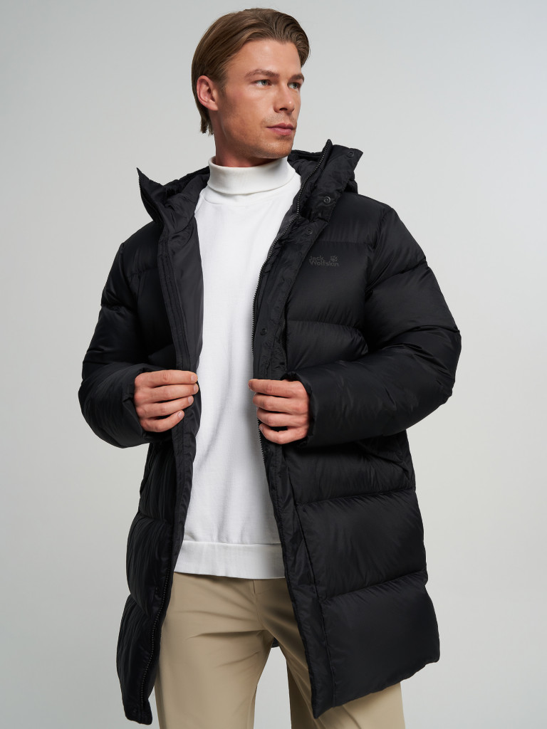 Пальто пуховое мужское Jack Wolfskin Icy Hill