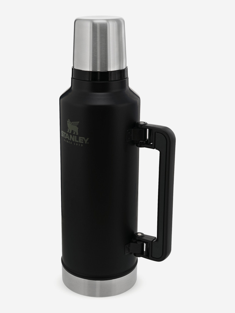 Термос для напитков Stanley Classic, 1,9 литра, черный