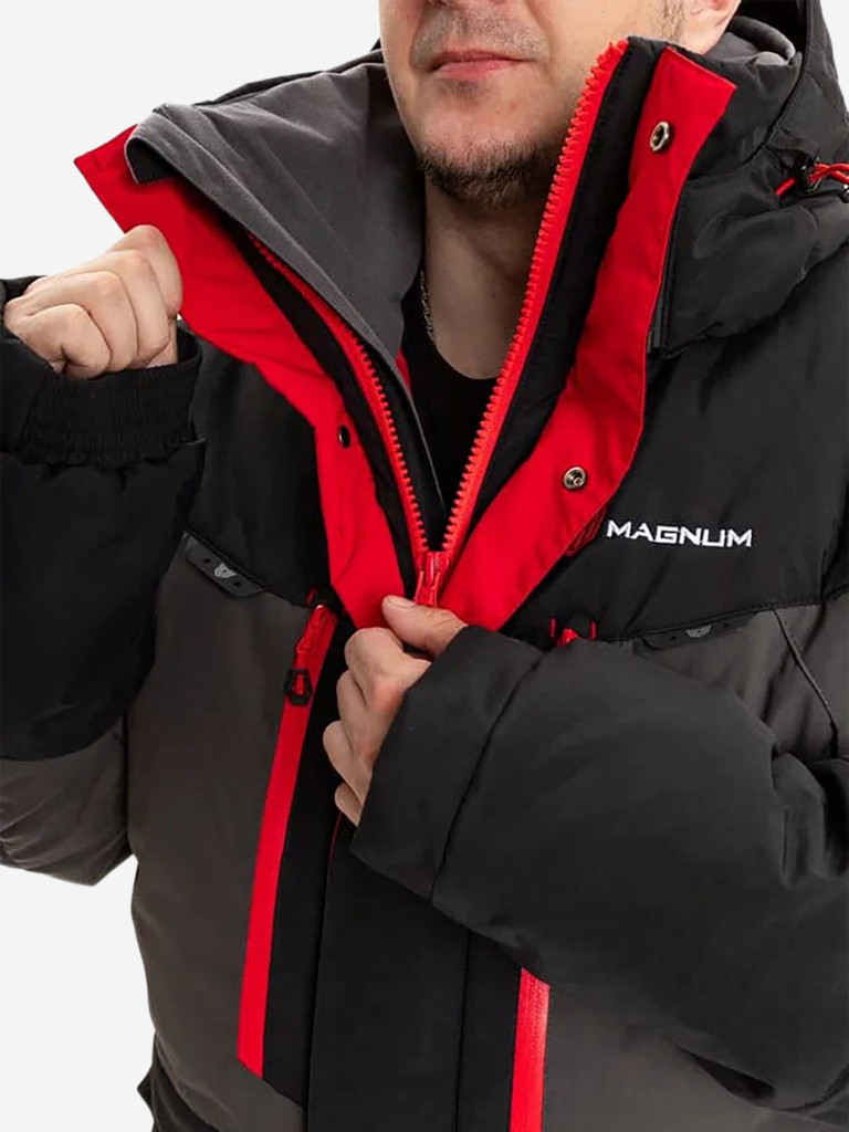 Костюм для рыбалки мужской MAGNUM GEAR TITAN 2 -45° С графит/черный
