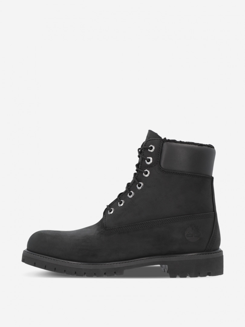 фото Ботинки утепленные мужские timberland 6in premium lined boot, черный
