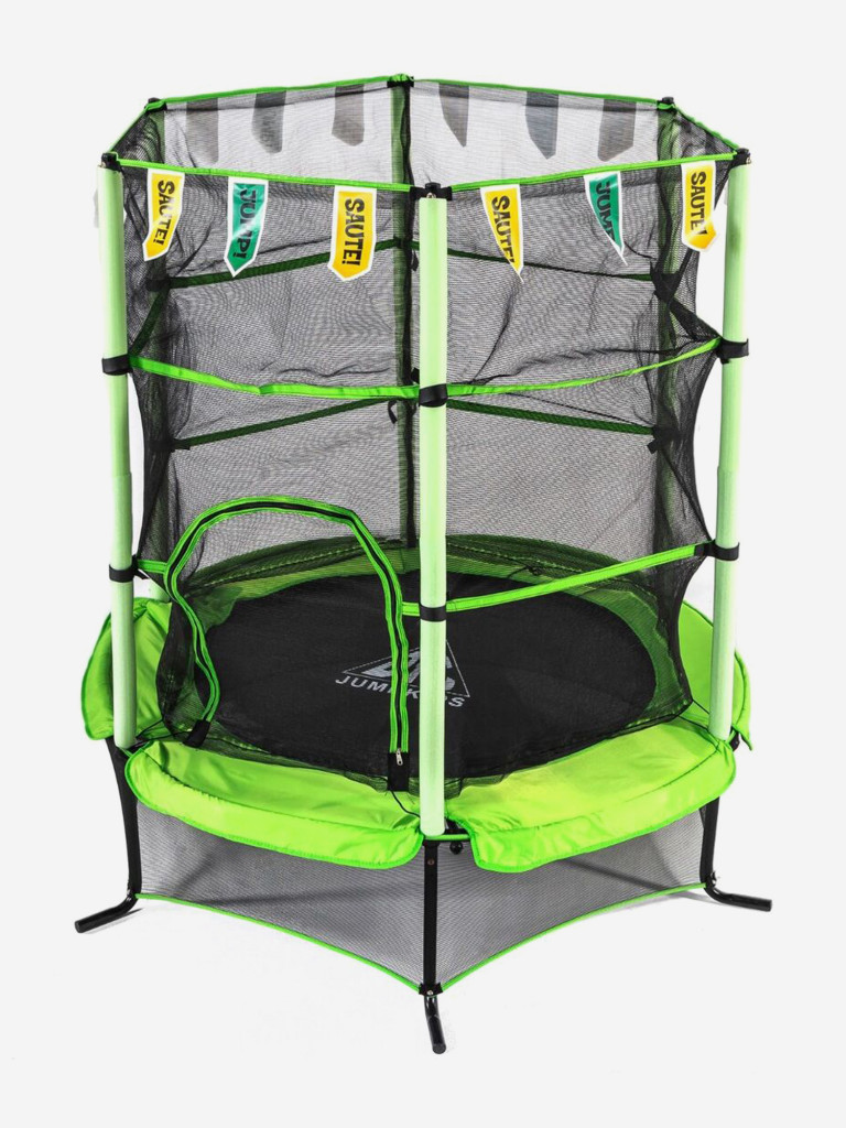 Батут DFC JUMP KIDS 55" 55INCH-JD-G зеленый, сетка (137см)