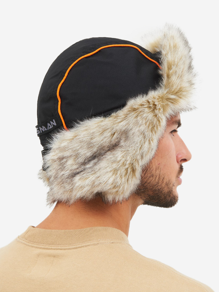 Шапка-ушанка зимняя мужская Huntsman Siberia Breathable меховая мембранная