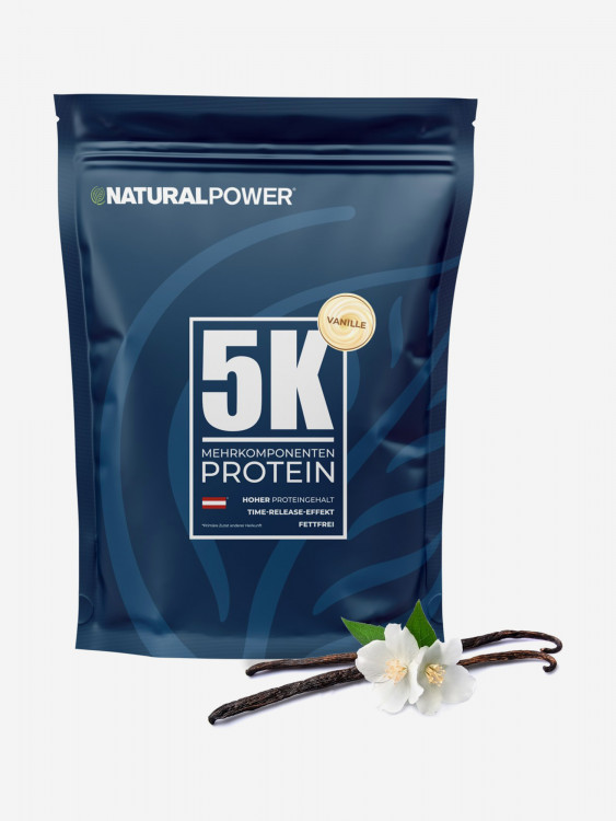 Пятикомпонентный протеин Natural Power 1000 гр Ваниль, Австрия