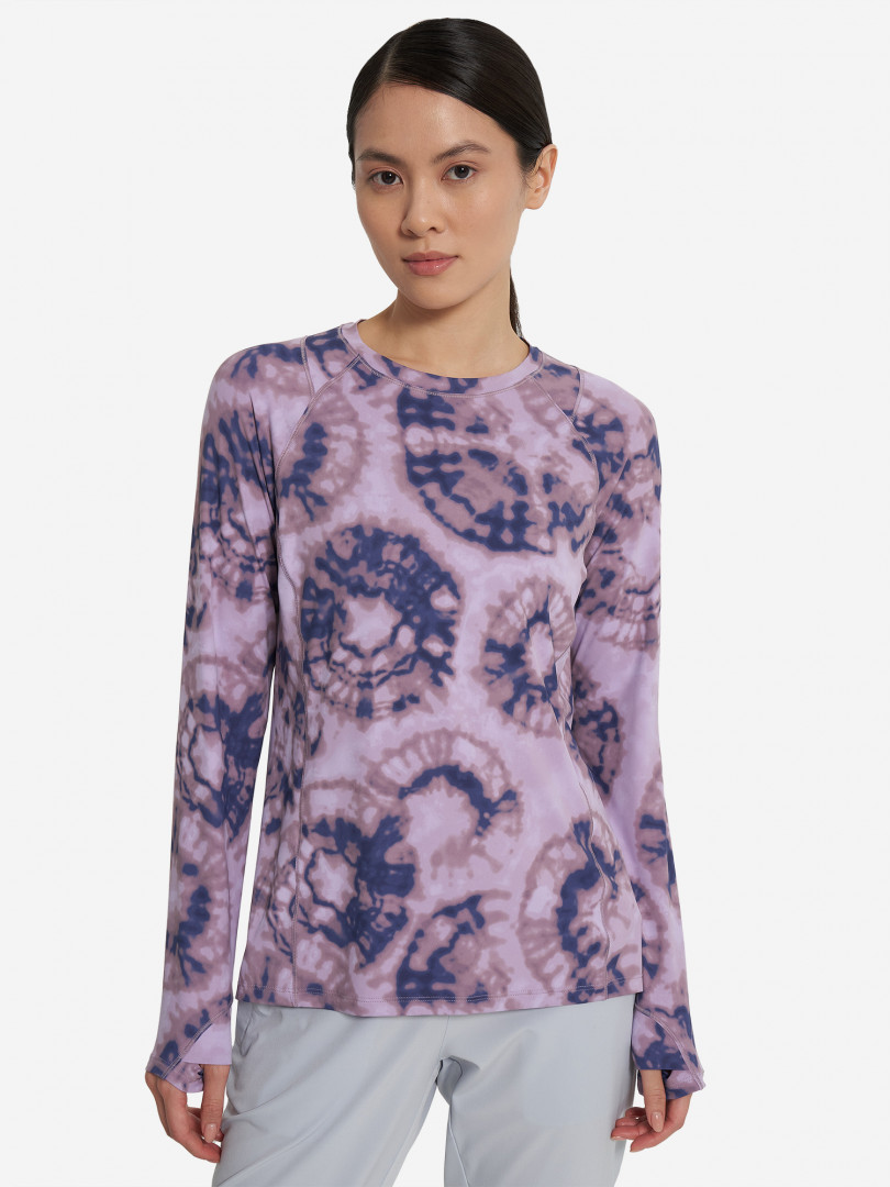 Лонгслив женский Mountain Hardwear Crater Lake Long Sleeve Фиолетовый 2499₽