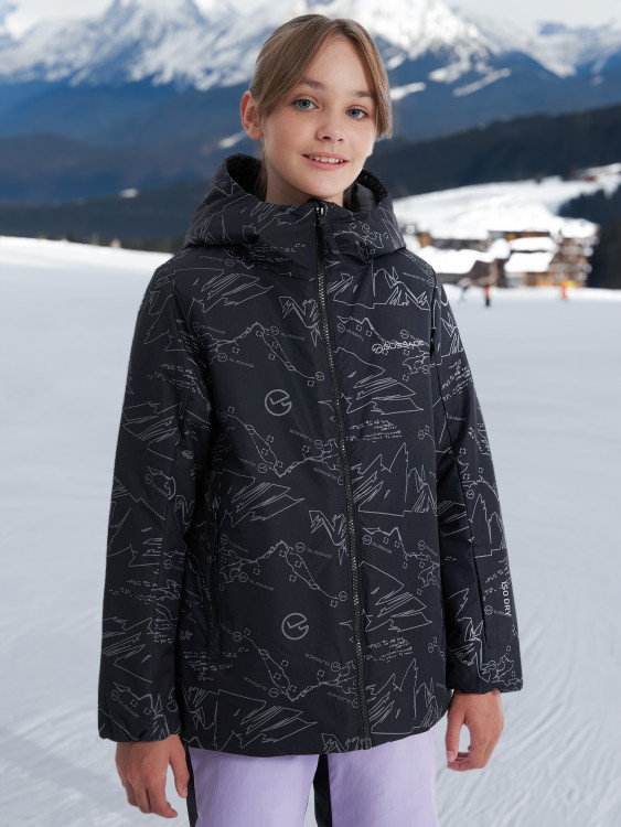 Куртка горнолыжная для девочек Glissade