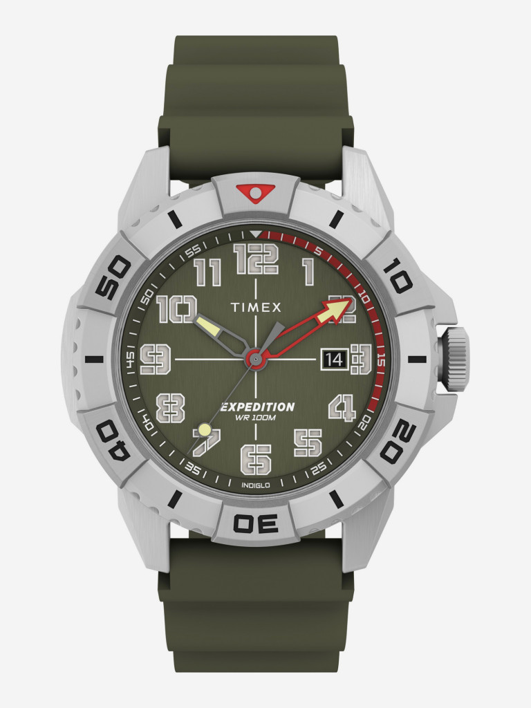Спортивные часы TIMEX TW2V40700, Кварцевые, 42 мм, с подсветкой Indiglo