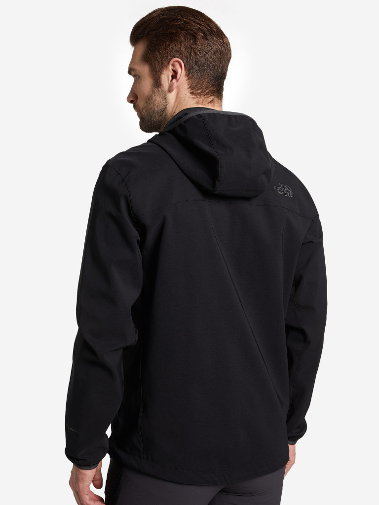 Black north store face softshell