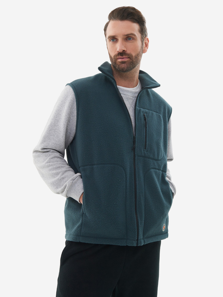 Жилет мужской oversize PointHit безрукавка из шерпы