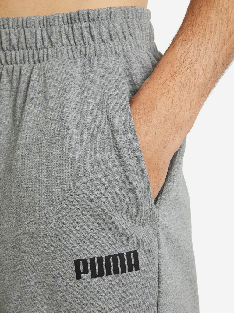 Шорты мужские PUMA Ess Jersey Shorts 10" M Medium Gray Heat