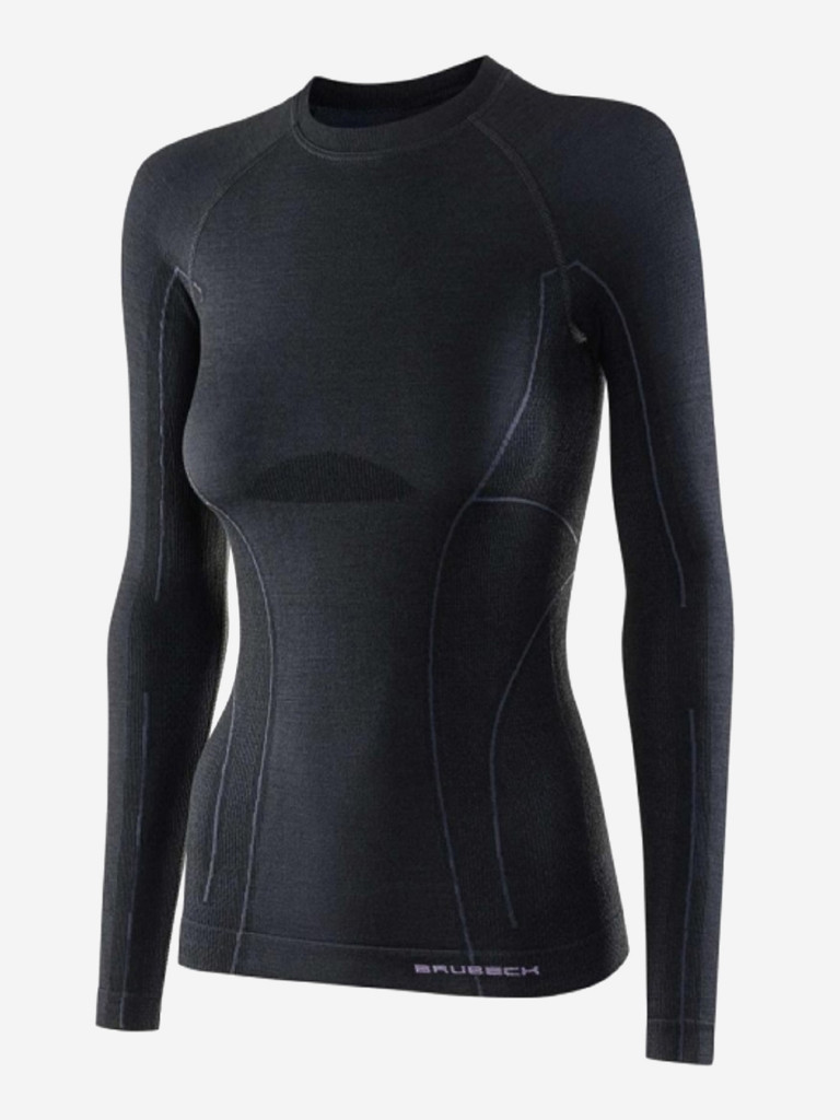 Футболка женская с длинным рукавом Brubeck Active Wool
