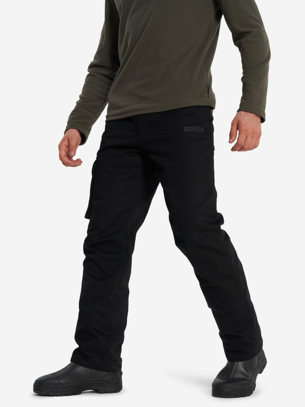 Брюки утепленные мужские Geotech арт. 137454 черный цвет — купить за 3599 руб. со скидкой 20 %, отзывы в интернет-магазине Спортмастер