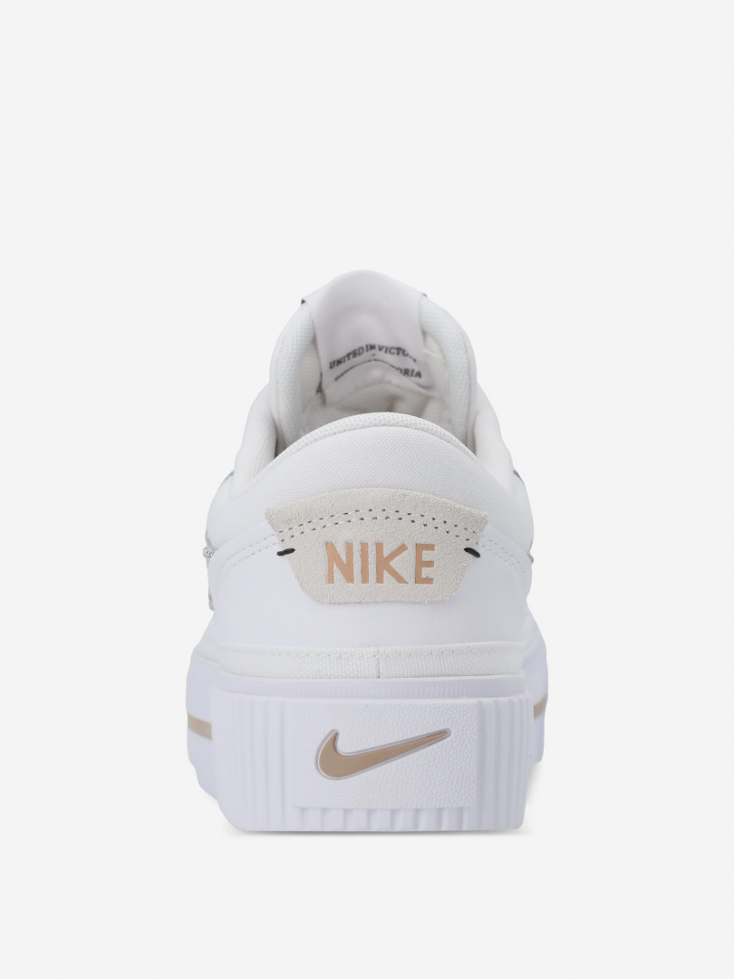 фото Кеды женские nike court legacy lift, белый