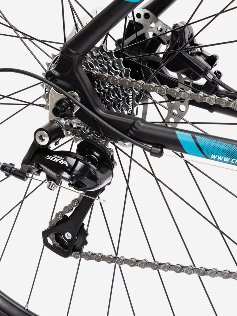 Велосипед CAPRIOLO MTB LEVEL 9.3 (3 X 8), рама алюминий 21'', колёса 29'' (чёрный - синий)
