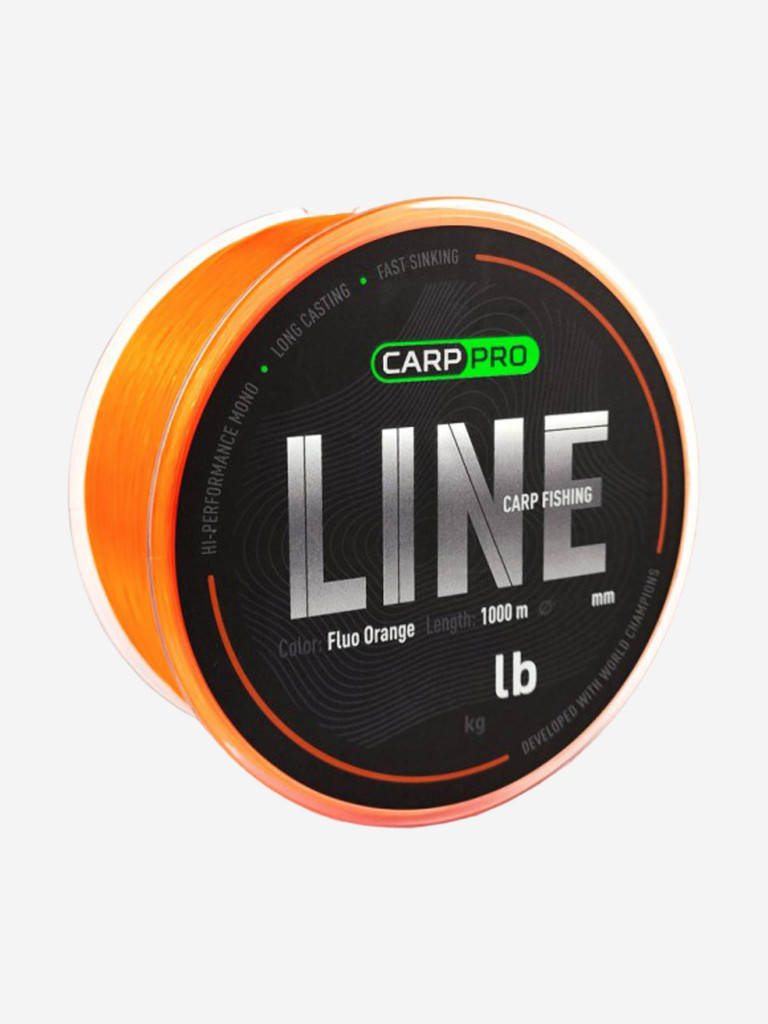 Леска Fluo Orange CARP PRO 1000м 0,405мм