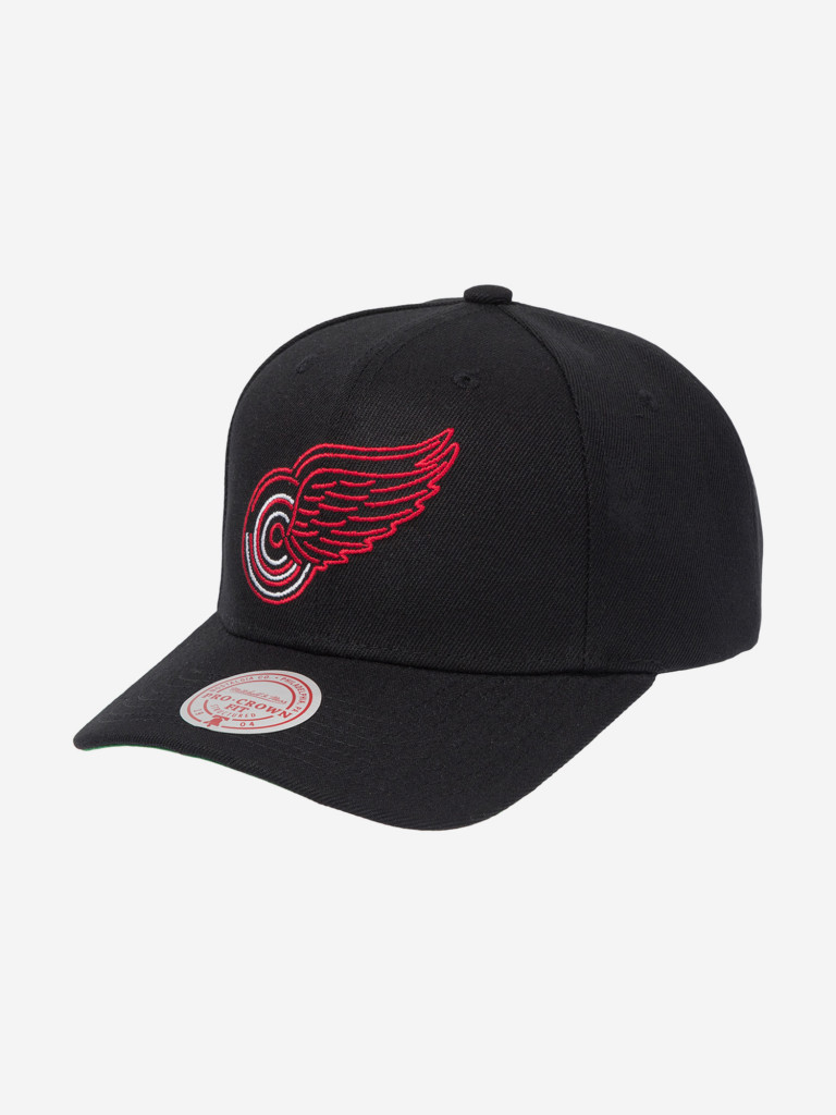 Бейсболка MITCHELL NESS HP9572-DRWBLCK Detroit Red Wings NHL (черный)