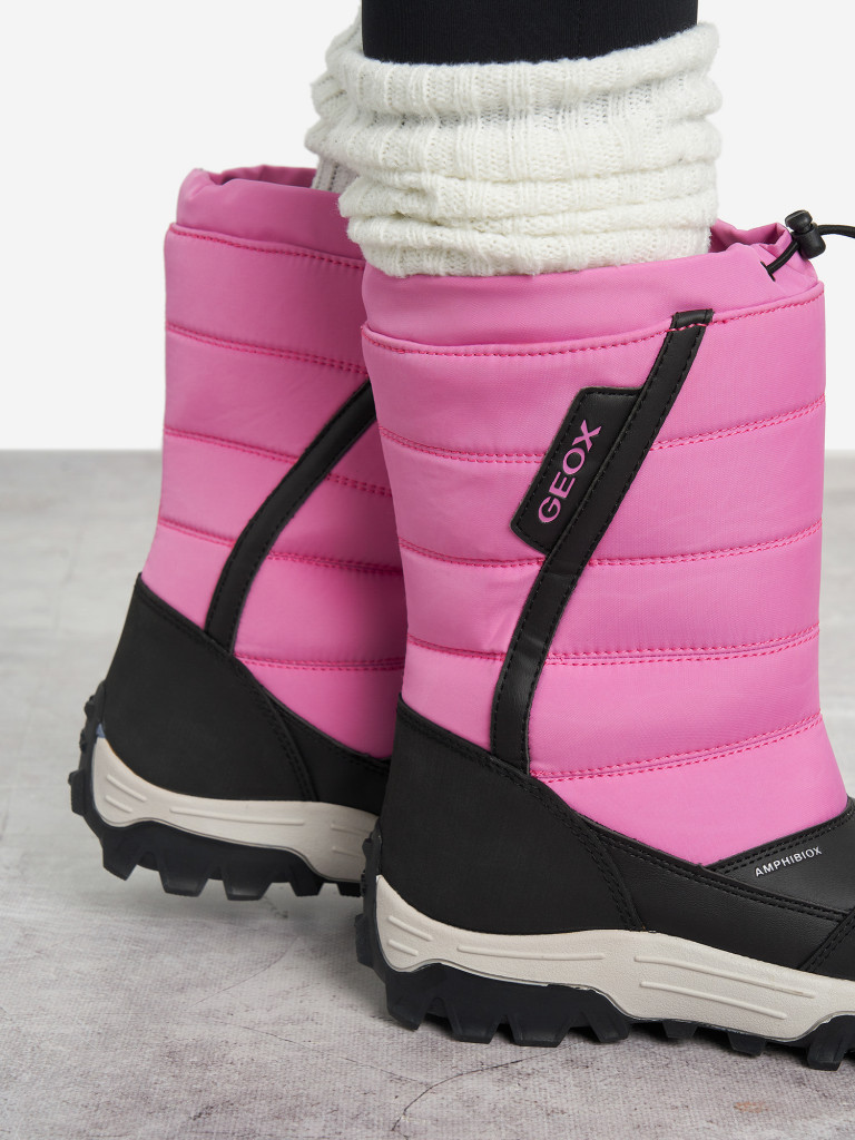 Сапоги утепленные для девочек Geox Himalaya