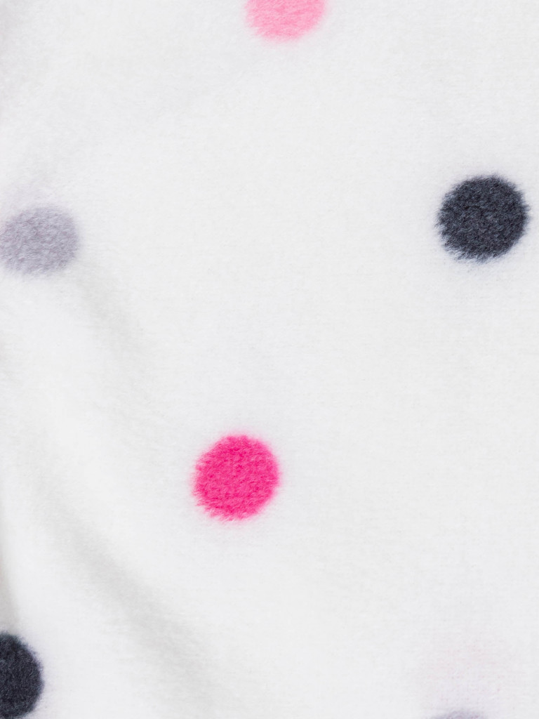 Толстовка флисовая для девочки batik Тимо принт горох